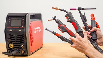 All in one Multi Welder (MIG, TIG, CUT, MMA, CLEAN) - ARCCAPTAIN MIG205MP
