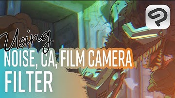How to: Noise, Chromatic Aberration, Film Camera Filter | Dadotronic