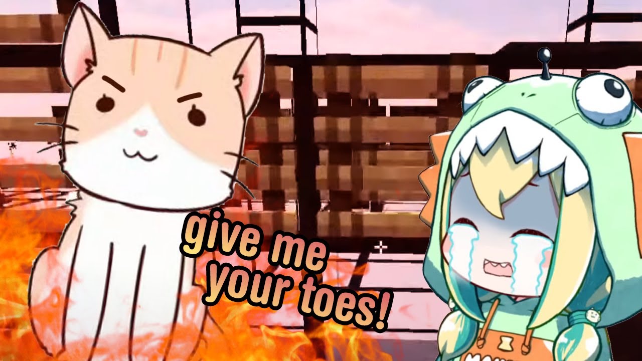 Кот Пиками пытается убить ее