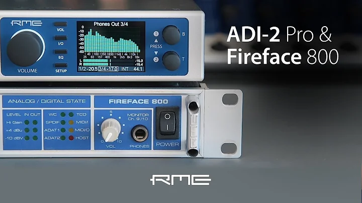 Upgrade your Fireface 800 with ADI-2 Pro conversion Power
