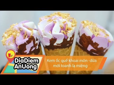 Video KEM ỐC QUẾ CELANO vị KHOAI MÔN - DỪA mới toanh lạ... - youtube