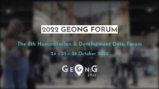 GeOnG forum - Get a glimpse of the 2022 edition!