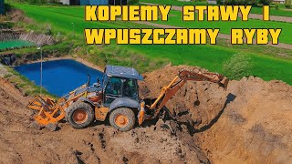 Wykopaliśmy Koparką Staw Rybny I Od Razu Wpuszczam Ryby