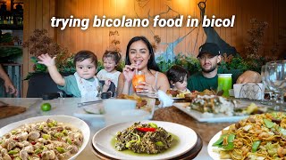 Trying BICOLANO Food For The First Time...