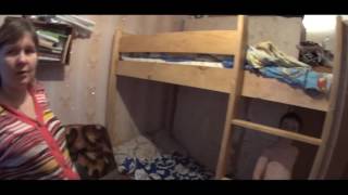 Отзыв Ирины: двухъярусная кровать из массива сосны для однокомнатной квартиры(, 2017-01-05T16:33:56.000Z)