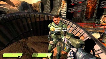 HD 720p - QUAKE 4 - Mission 01 - Air Defence Bunker