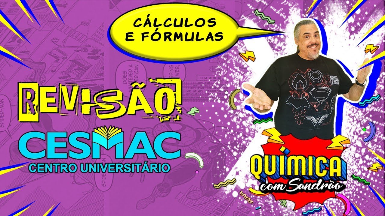 CÁLCULOS E FÓRMULAS - Fórmula Mínima, Percentual e Molecular - Questão 10 - CESMAC 2017.1