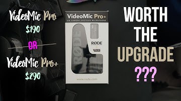 How Rode VideoMic Pro+ compares to Zoom H6 and Rode VideoMic Pro