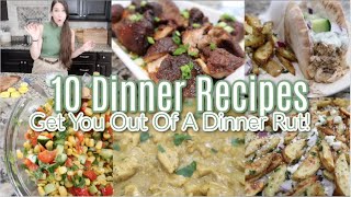 What's For Dinner?! 10 Dinner Recipe Ideas Your Family Will Love! Great Recipes To Shake Things Up!