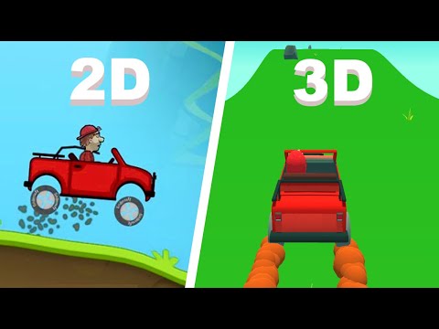 Видео: я сделал игру HILL CLIMB RACING, но в 3D
