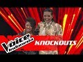 Kim vs Rambu | Knockouts | The Voice Indonesia GTV 2018