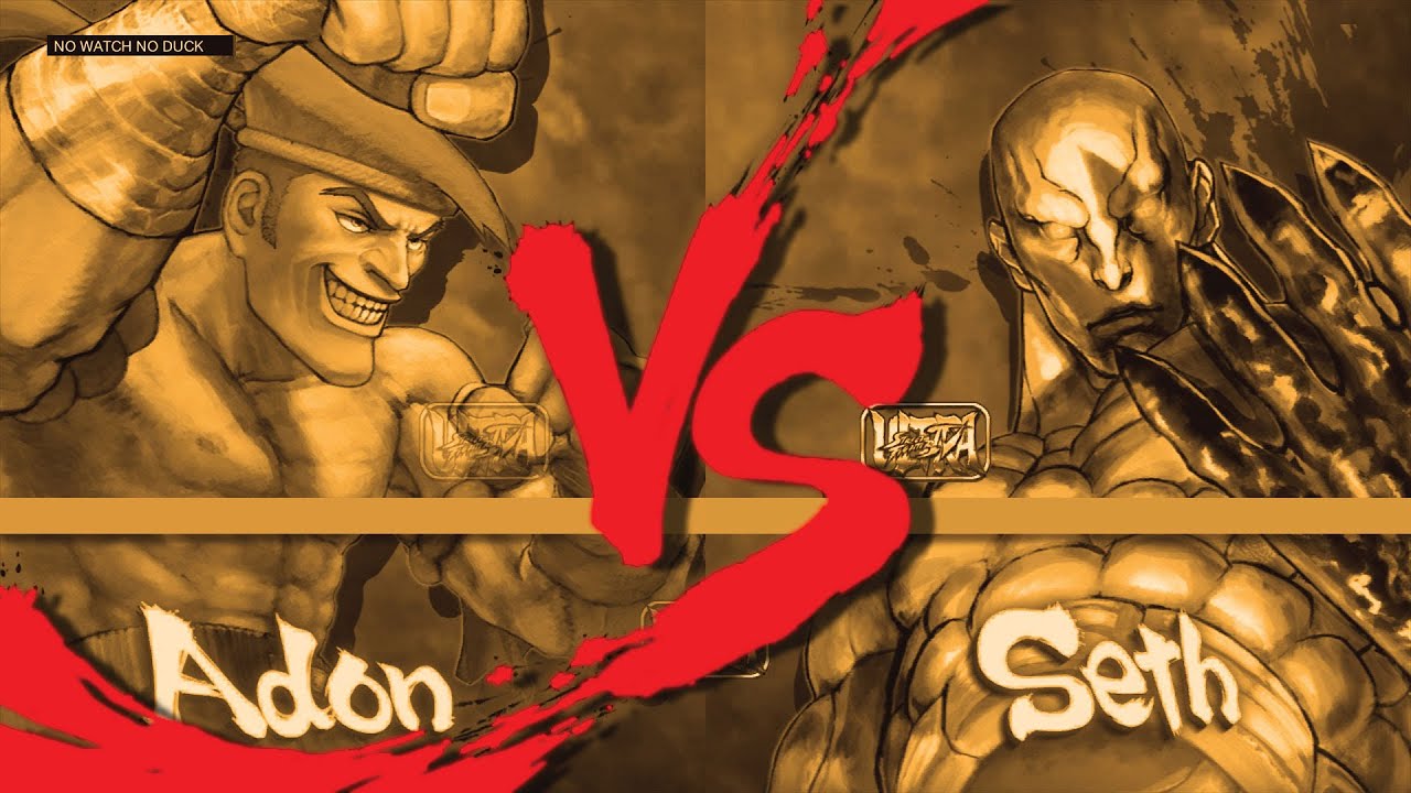 sanosuke721 (Adon) vs Angry POONGKO (Seth) USF4 ranked match