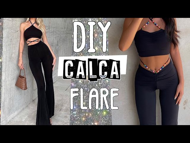 Como Fazer Calça Flare - Passo a Passo MCO 51