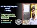 Cnc per machining process per dekhte hai G code G00 G01 programming