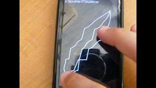 Глючит тачскрин HTC Incredible S - часть 2(Программка Touch test. Как будто бы три 