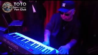 Video thumbnail of "David Paich (TOTO) Jammin' in Funky Claude's in Montreux"