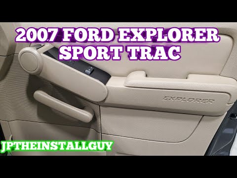 2007 ford explorer sport trac speaker removal/install