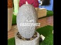 نافورة مياة بشكل البيضة والإضاءة 0533219102