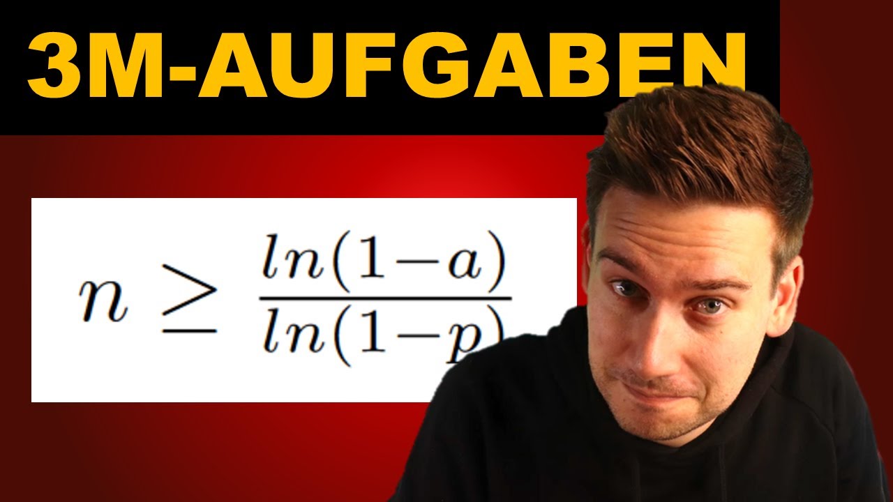 3 mal mindestens Aufgabe | Stochastik | Mathe by Daniel Jung