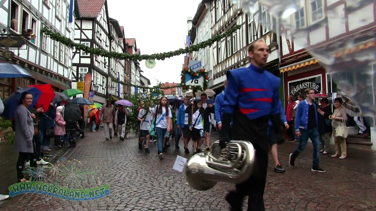 Werraland.net Vor Ort - Maienzug Johannisfest Eschwege 2016