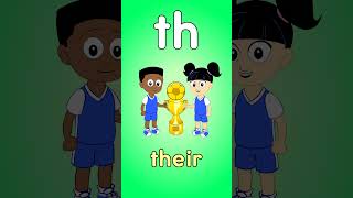 TH Digraph Song - Hard Beginning TH Sound #shorts