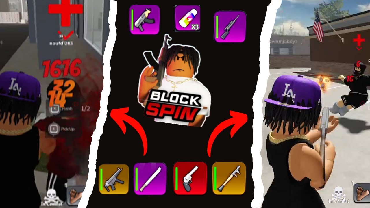 BlockSpin Update Legendary Guns and more ?! | Gameplay - Killing ...