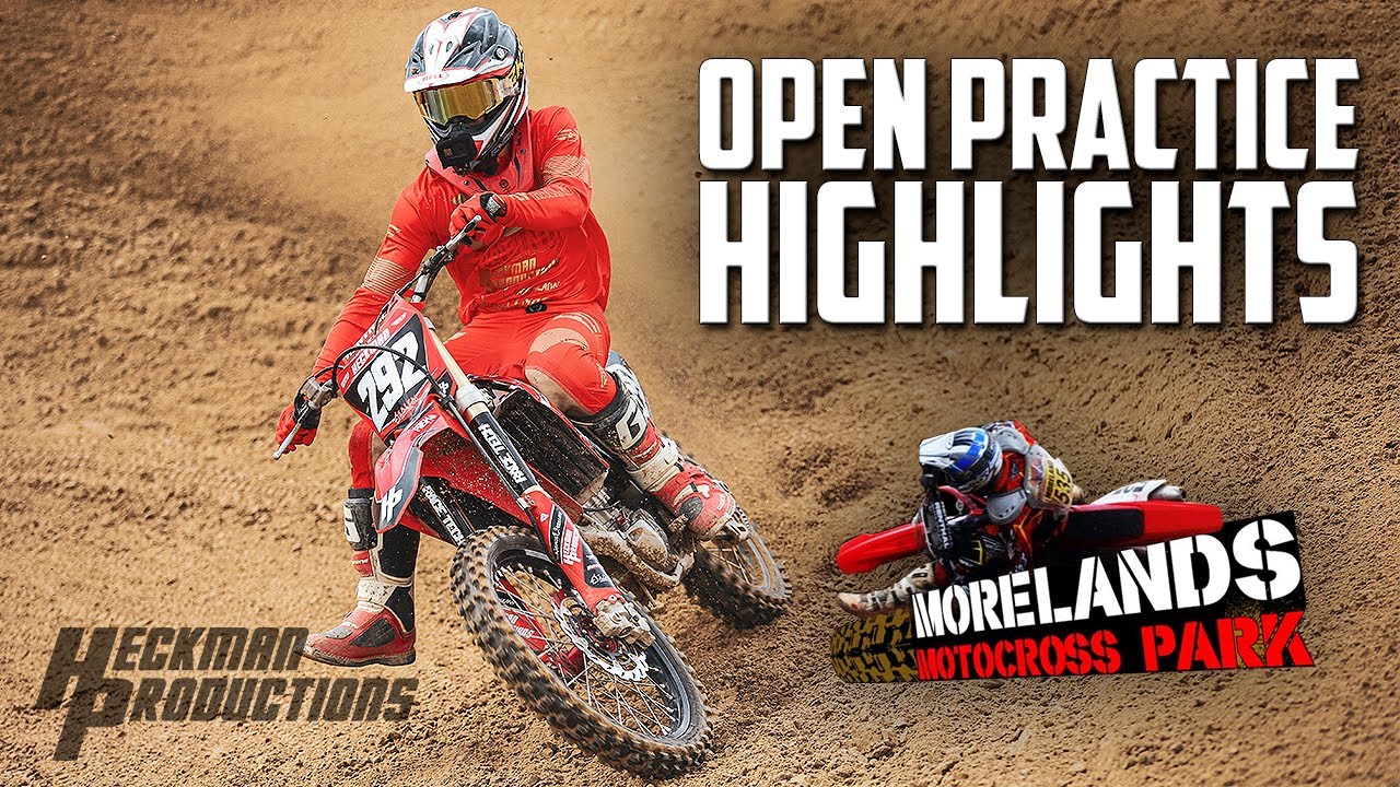 Open Practice Highlights From Rounds 15 Morelands Motocross YouTube
