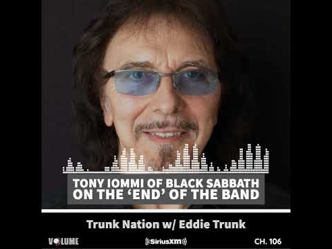 Tony iommi of black sabbath on the 'end' of the band