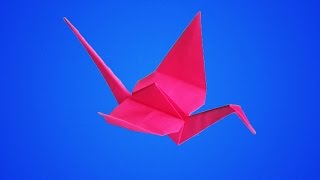 оригами из бумаги журавлик,как сделать из бумаги журавля, бумажный журавлик // origami paper crane оригами из бумаги журавлик,как сделать из бумаги журавля, бумажный журавлик // origami paper crane