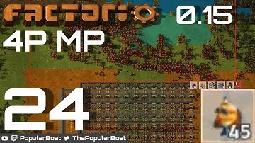 Factorio 0.15 - 4P MP - Part 24 - Deconstructing fish