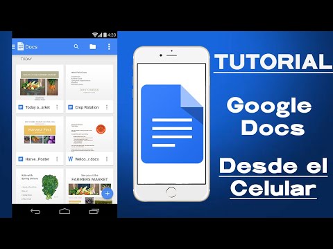 Video: ¿Puedes usar Google Docs en dispositivos móviles?