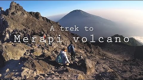 A trek to Merapi Volcano - Java, Indonesia