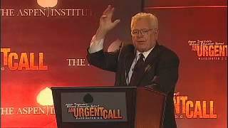 Former Colorado Governor Roy Romer speaks at the opening of the Summit