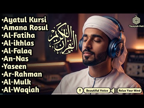 Quran Recitation in APeaceful Voice I Alfatiha,AyatulKursi, Yasin,Arrahman,AlWaqiah-Mansoor Ghaznawi