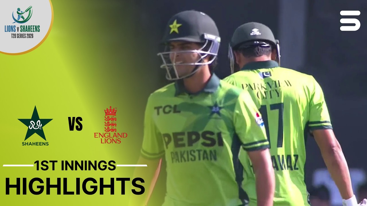 1st Innings Highlights | Pakistan Shaheens vs England lions | Match 01 | T20I Series | ZN1K