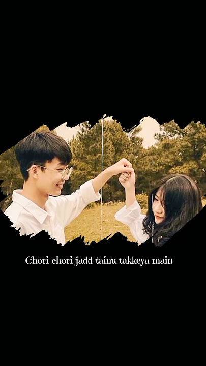 chori chori jab tenu takiya main lyrics song 🎶💌|| #love status#darshanraval trend#shorts #subscribe