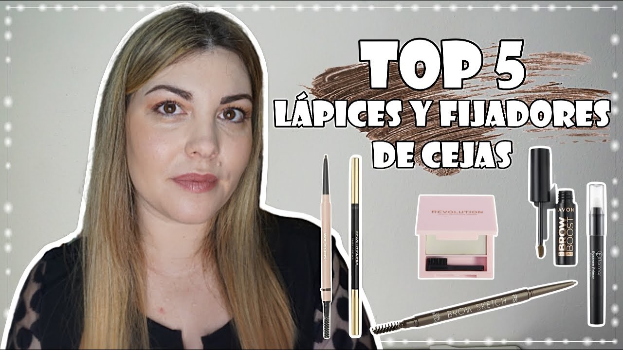 TOP 5 | Mis lápices y fijadores de cejas favoritos 💖