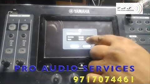 YAMAHA TF Firmware update Quick