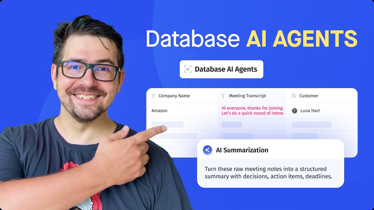 No‑Code Database Automation With AI Agents