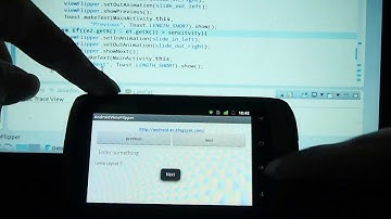 Using GestureDetector to detect user swipe, onFling()