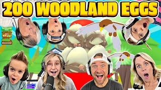 The Adopt me EGG UPDATE is HERE! We Hatch 200 Woodland Eggs in Roblox Adopt Me!
