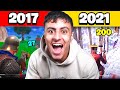 Je réagis à Mon Evolution sur Fortnite... (UMS en 2017 vs 2021)