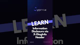 Information Disclosure via X-DiagInfo Header #cybersecurity #technology #vulnerability #ai #Cyprox