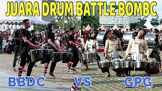 KEREEENNN... JUARA DRUM BATTLE BOMBC - BBDC vs GPG