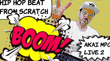 Making a SoulFul Beat From Scratch ( Akai Mpc Live 2 )