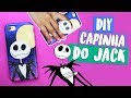 DIY CAPA DE CELULAR + POPSOCKET! Jack (Nightmare Before Christmas)! Por Isabelle Verona! Ep.7