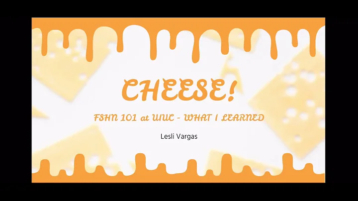FSHN 101 at UIUC - WHAT I LEARNED - Lesli Vargas S...