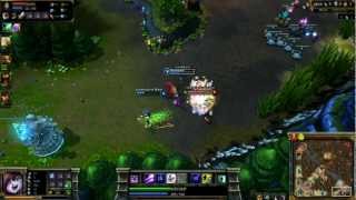 League of Legends Fail Shaco Gank