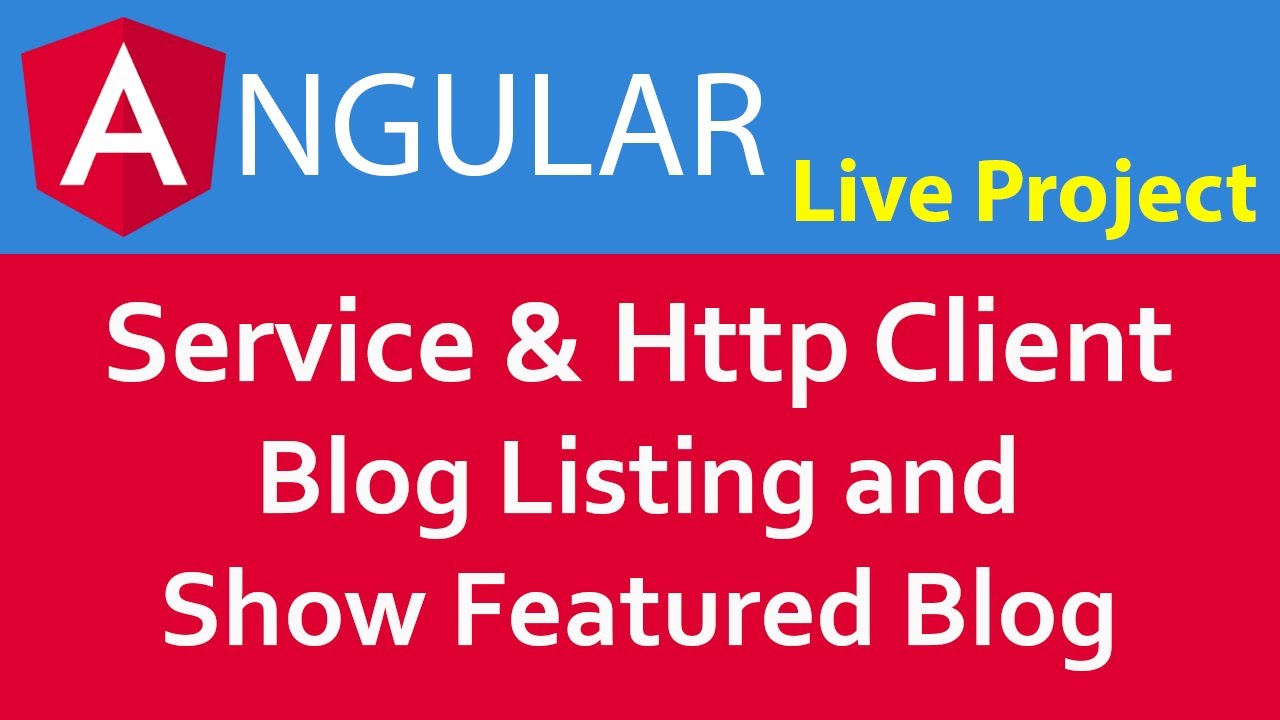 Create Project in Angular 7/8/9 in Hindi #6 Service and Http Client #1 ...