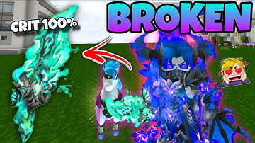 WRATH ARMOR + SWORD "BROKEN COMBO" SKYBLOCK BLOCKMAN GO